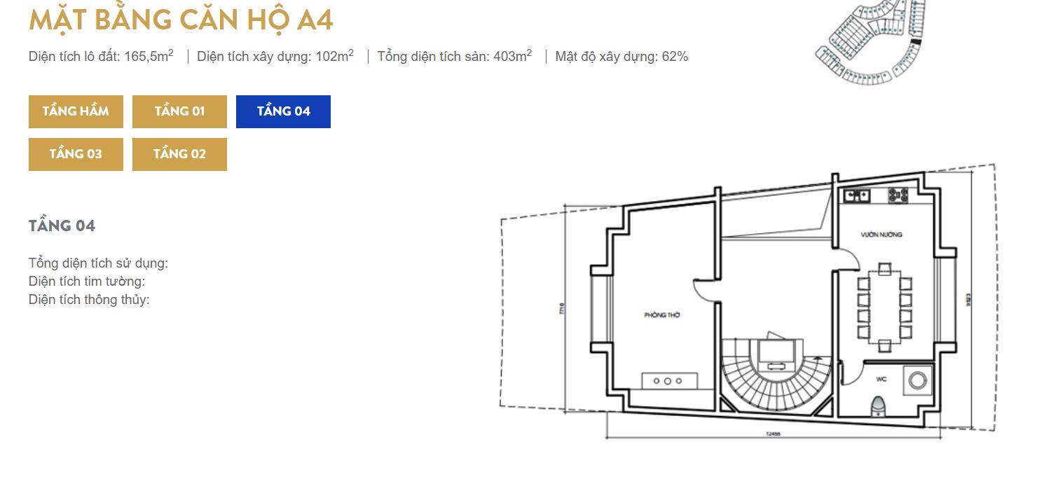 Bán Nhà phố shophouse lô góc A4 view vườn hoa dự án nhà thấp tầng Sunshine City Ciputra Hà Nội, giá cạnh tranh 3