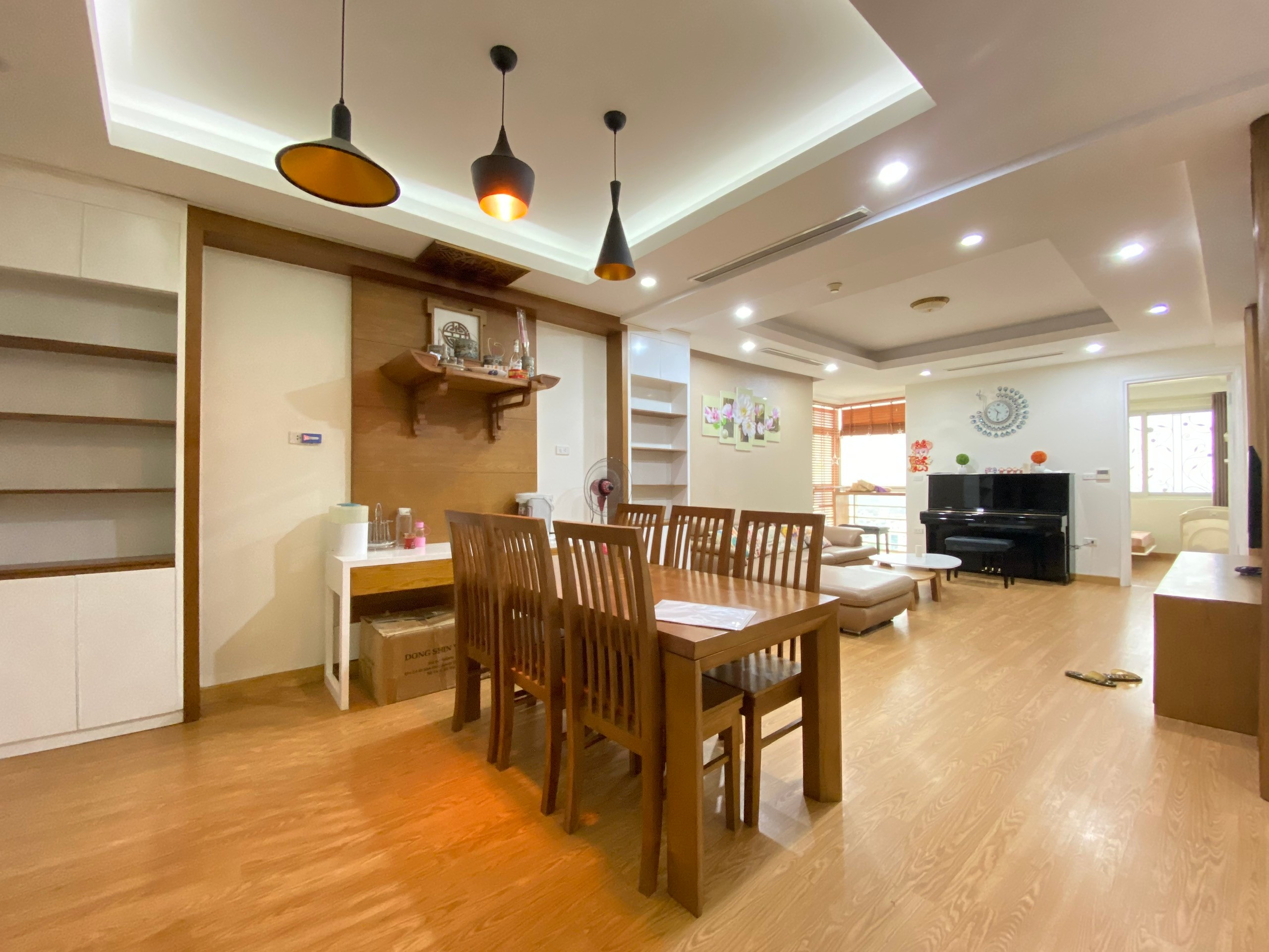 Cho thuê căn hộ 3 ngủ tòa E1 Ciputra, diện tích 123m2, đầy đủ đồ đạc cao cấp. 3