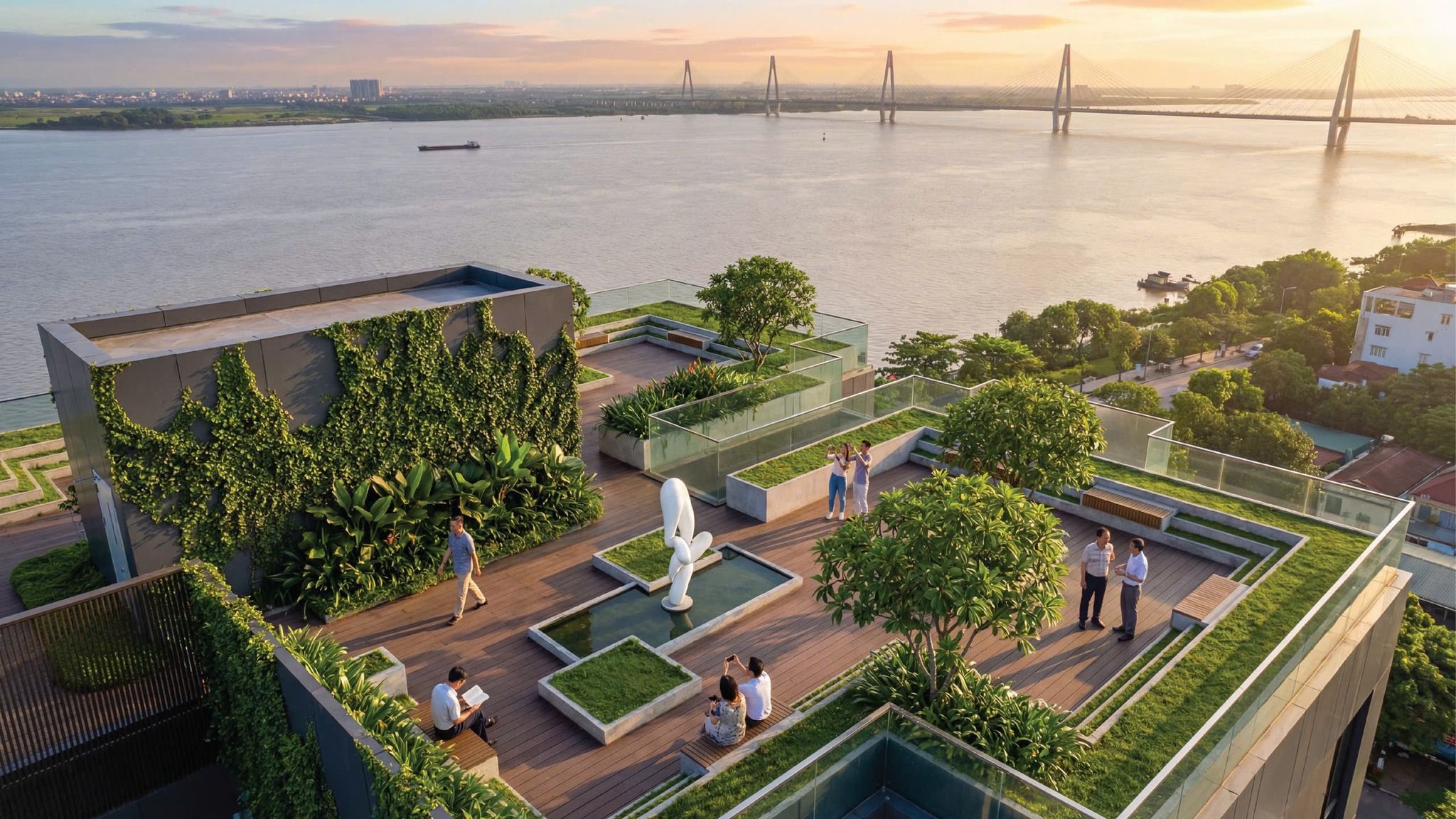 Tiện ích Noble West Lake Hanoi và chuẩn mực sống resort city giữa lòng Ciputra