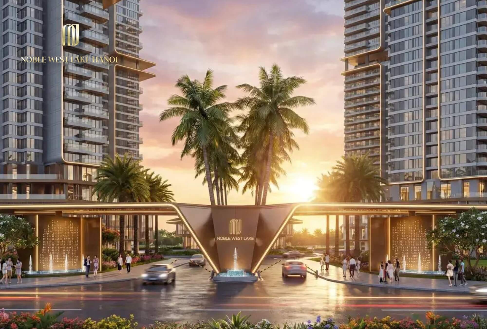 Các loại hình sản phẩm Noble West Lake Hanoi và bộ sưu tập bất động sản hàng hiệu đắt giá