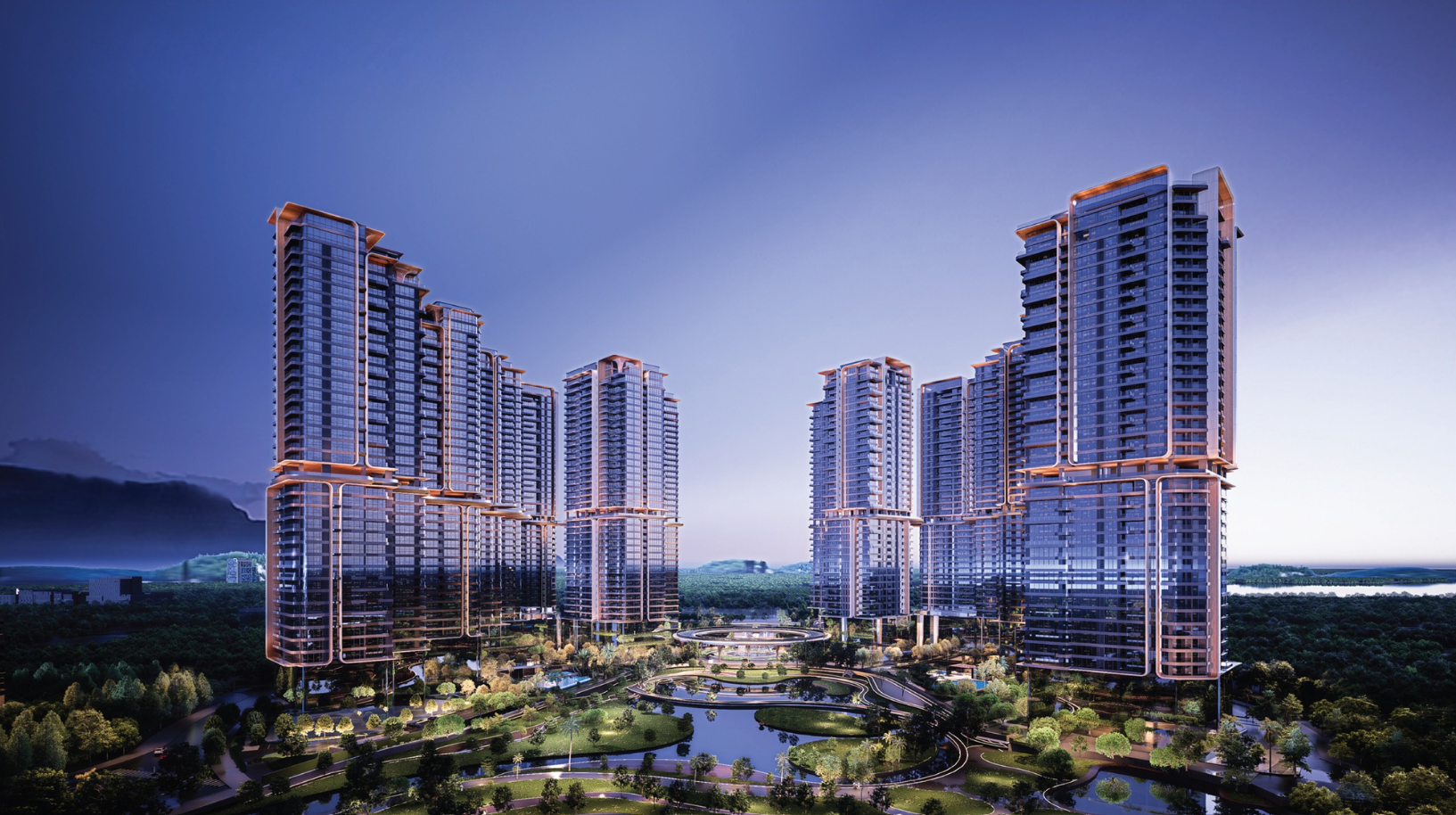 Thiết kế Noble West Lake Hanoi và ngôn ngữ kiến trúc phủ kính panorama rạng rỡ ven hồ Tây