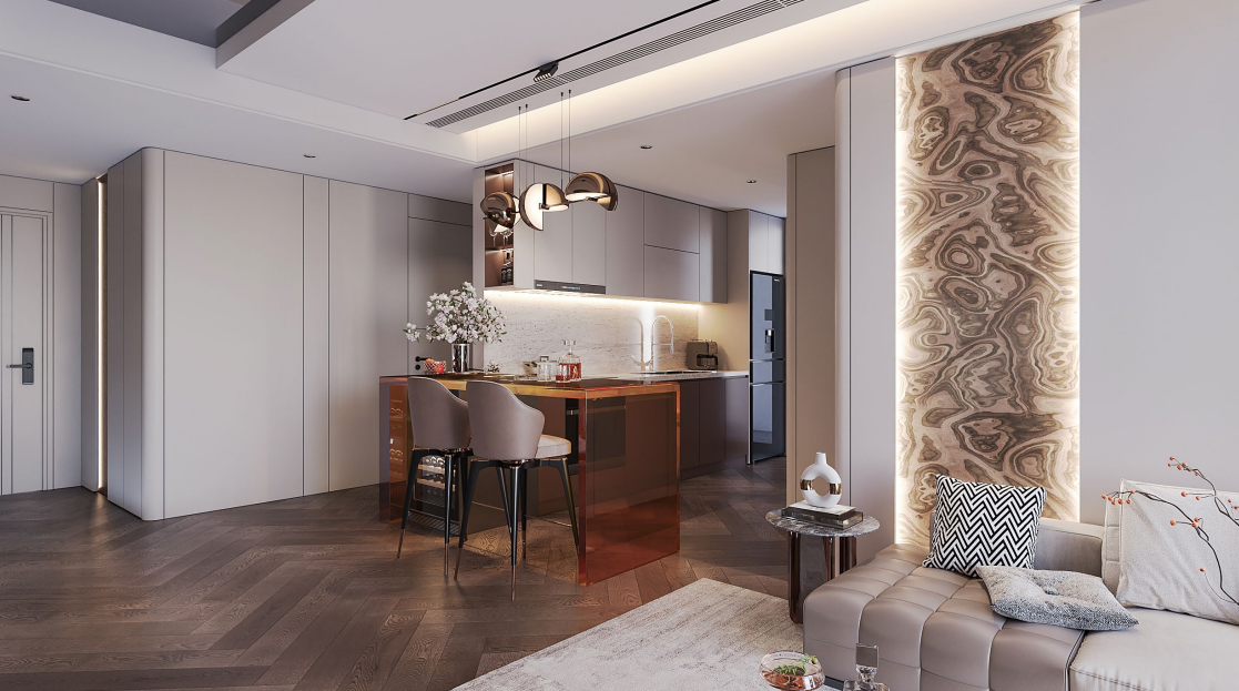 Nhà mẫu Sunshine Continental Trần Bình và không gian trải nghiệm phong cách sống London tại Mỹ Đình