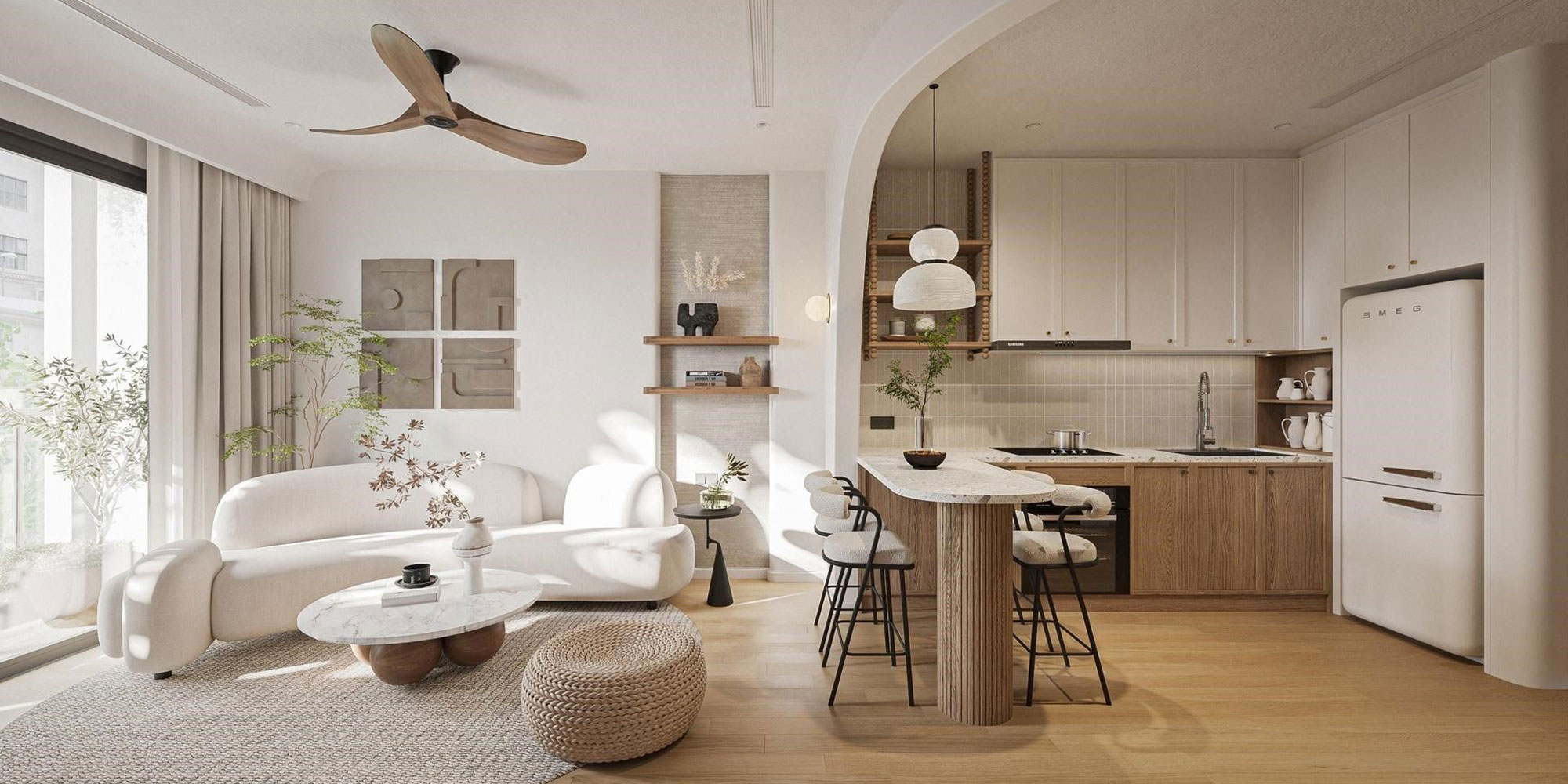 Bán căn hộ chung cư Sunshine River Park - DT: 74.1m2 hướng Đông nhìn Sông Hồng bàn giao nội thất 1