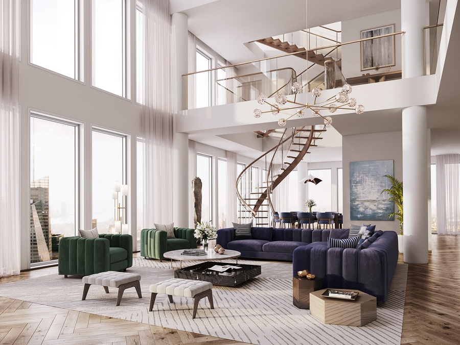 Bán PH01 Penthouse 6PN/345m2 căn góc 3 mặt thoáng Sunshine Golden River 2