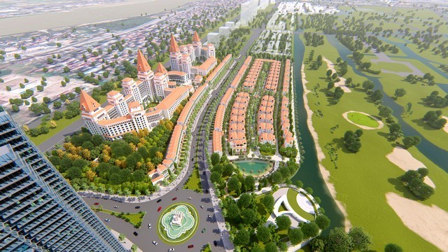 Bán suất ngoại giao shophouse dãy A Sunshine Wonder Villas DT 123m2 hướng Nam 1