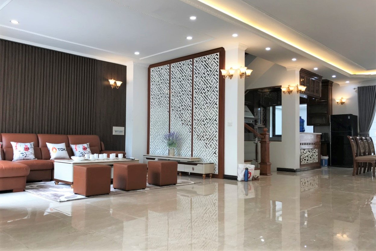 Cho thuê biệt thự 5PN/180m2 full đồ mới sửa tại khu T1 Ciputra 2