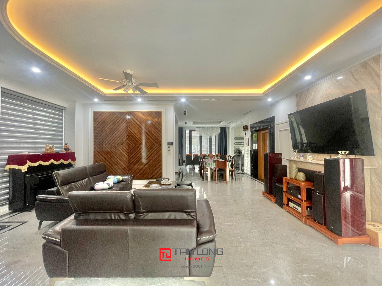 Cho thuê biệt thự đẳng cấp T6 Ciputra: 5PN/335m2 full đồ sẵn thang máy, sân vườn 7