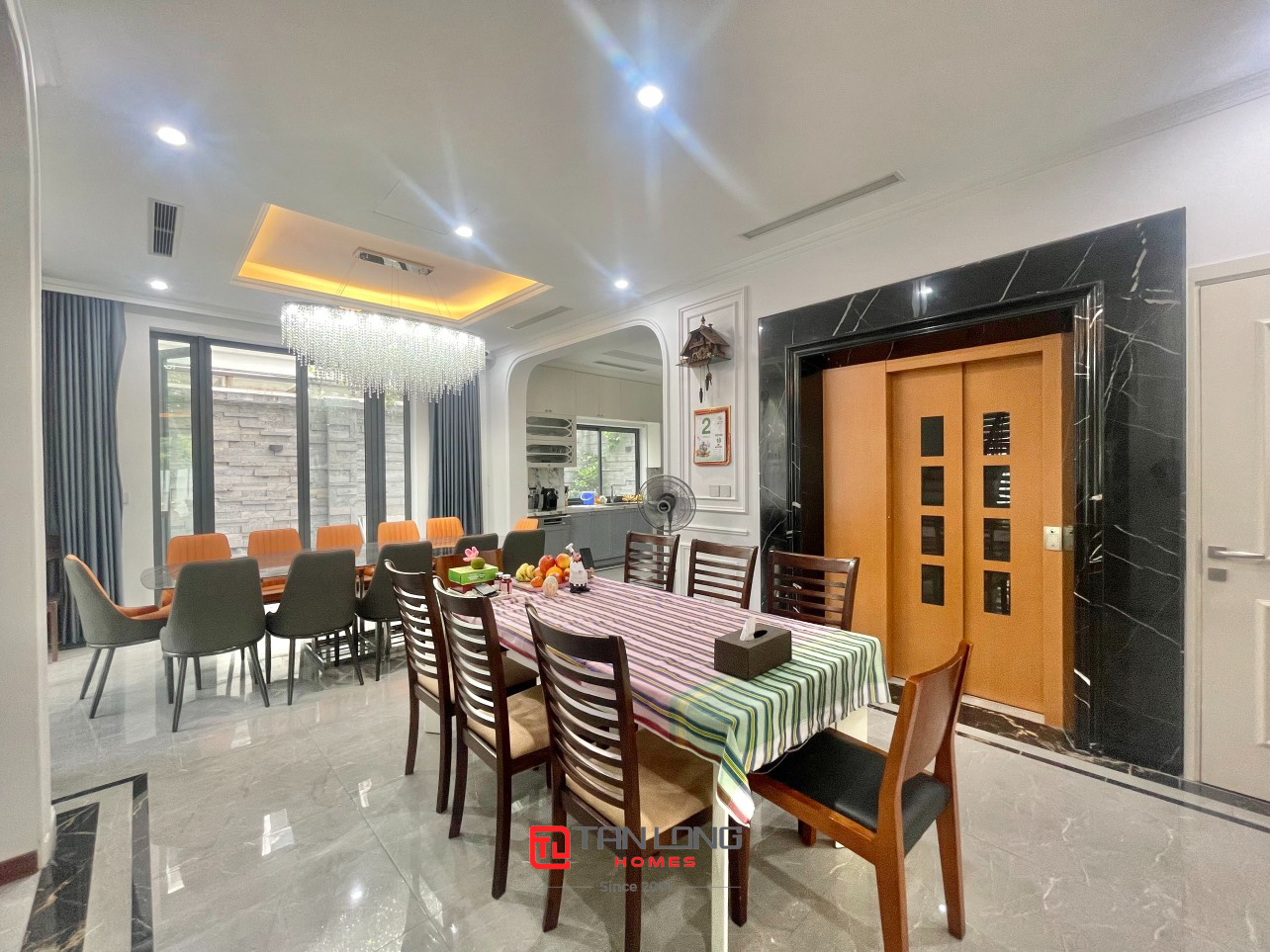 Cho thuê biệt thự đẳng cấp T6 Ciputra: 5PN/335m2 full đồ sẵn thang máy, sân vườn 8