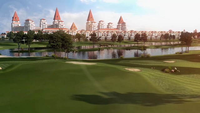 Cho thuê biệt thự đơn lập căn góc Sunshine Wonder Villas, DT 466m2 view sân golf hồ nước, nội thất sang trọng 4