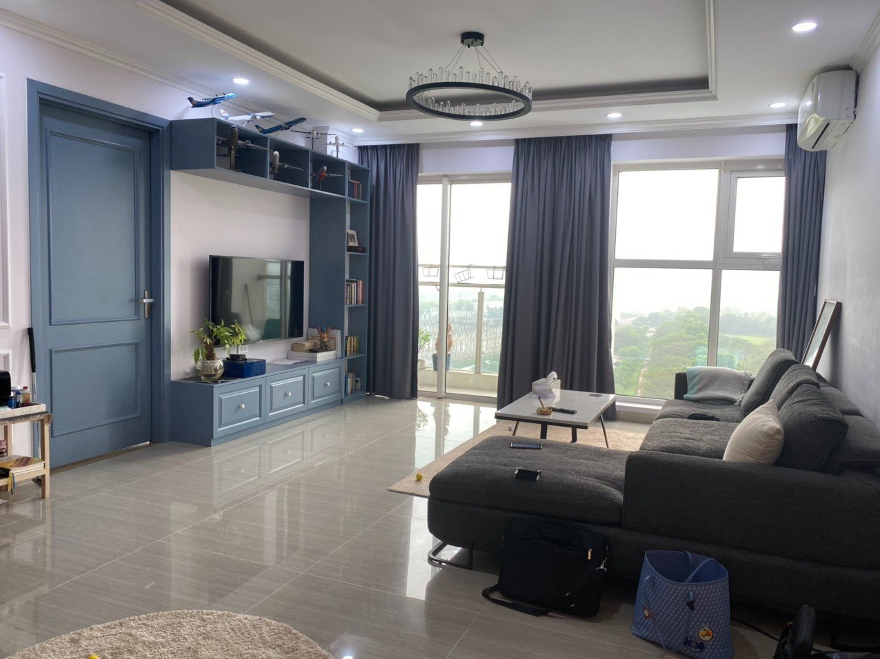 Cho thuê căn hộ 3 ngủ 154m2 full đồ mới, view bể bơi tại L4 The Link Ciputra 1