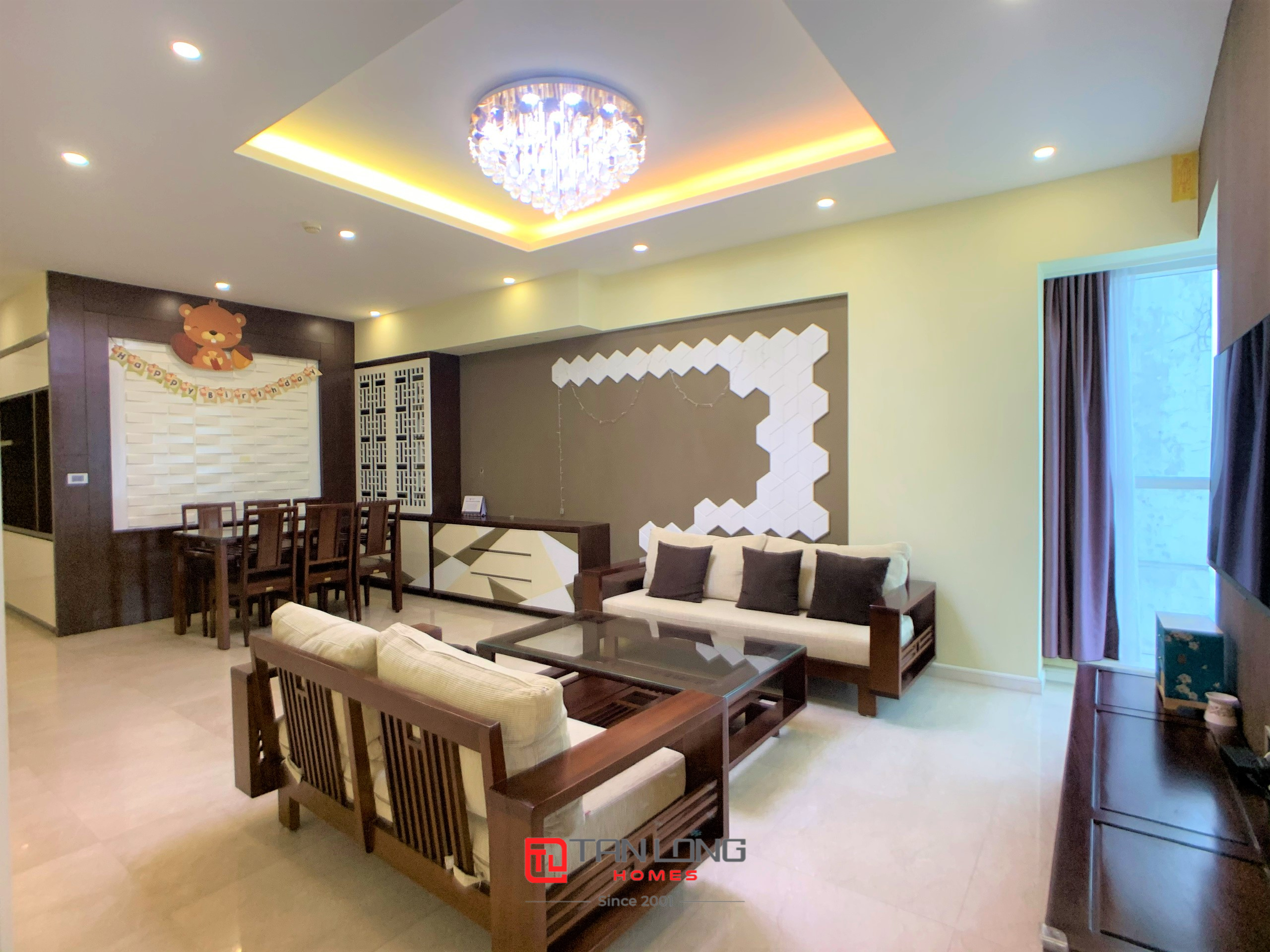 Cho thuê căn hộ 3PN/114m2 full đồ mới view đẹp giá tốt tại L1 Ciputra 1