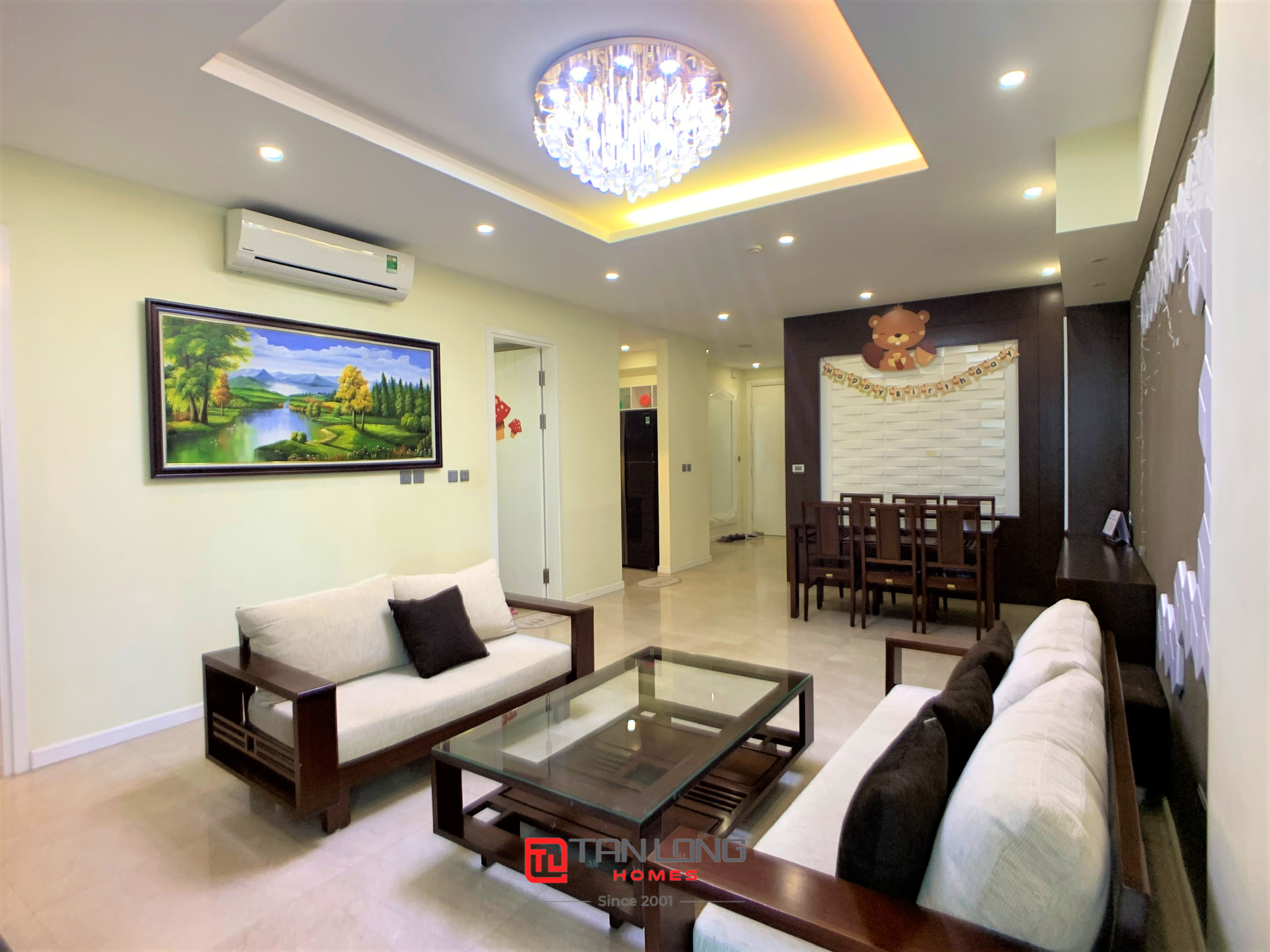 Cho thuê căn hộ 3PN/114m2 full đồ mới view đẹp giá tốt tại L1 Ciputra 2