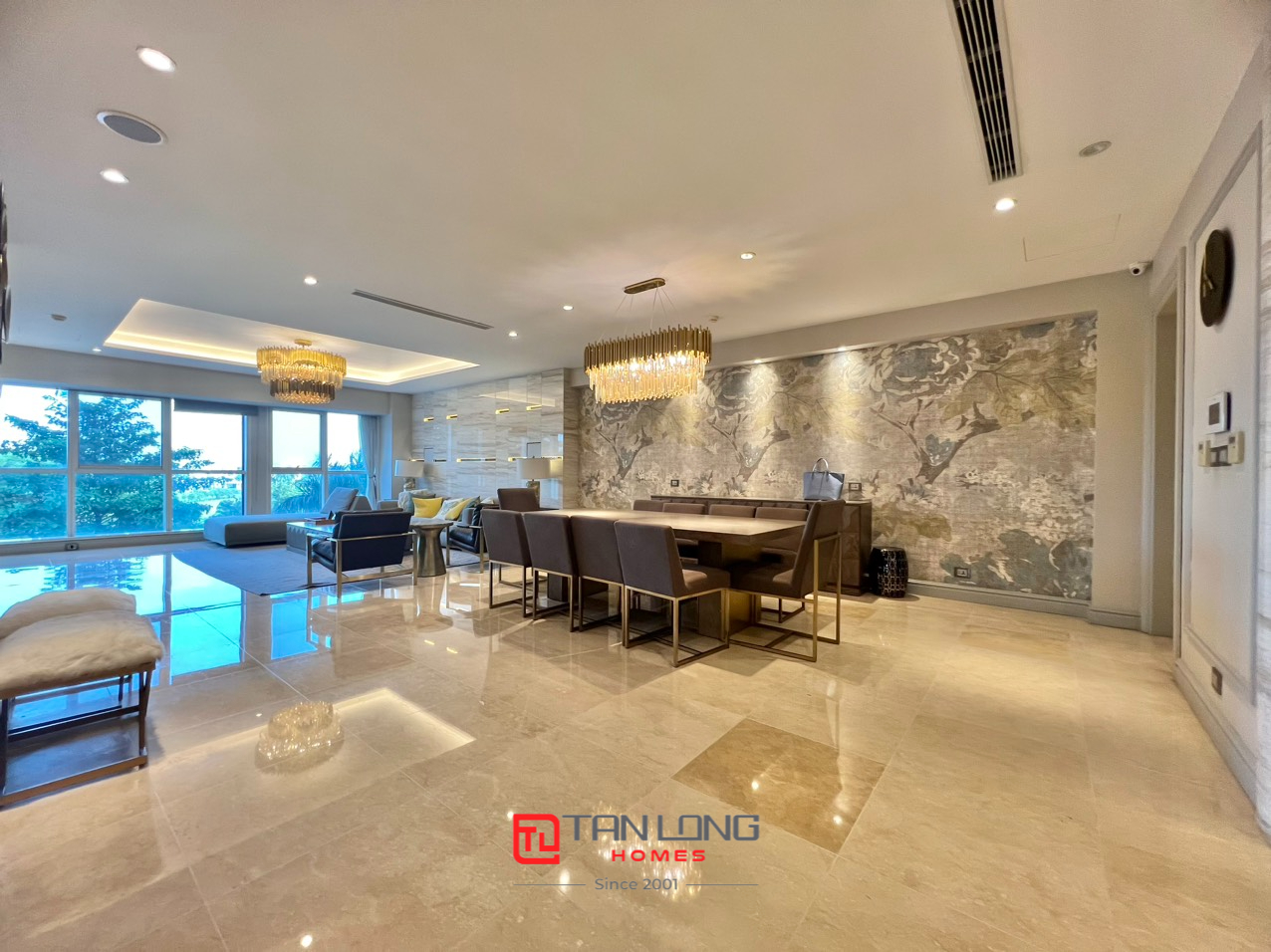 Cho thuê căn hộ cao cấp tại L1 Ciputra: 4PN/267m2 full đồ mới tầng trung view đẹp 4
