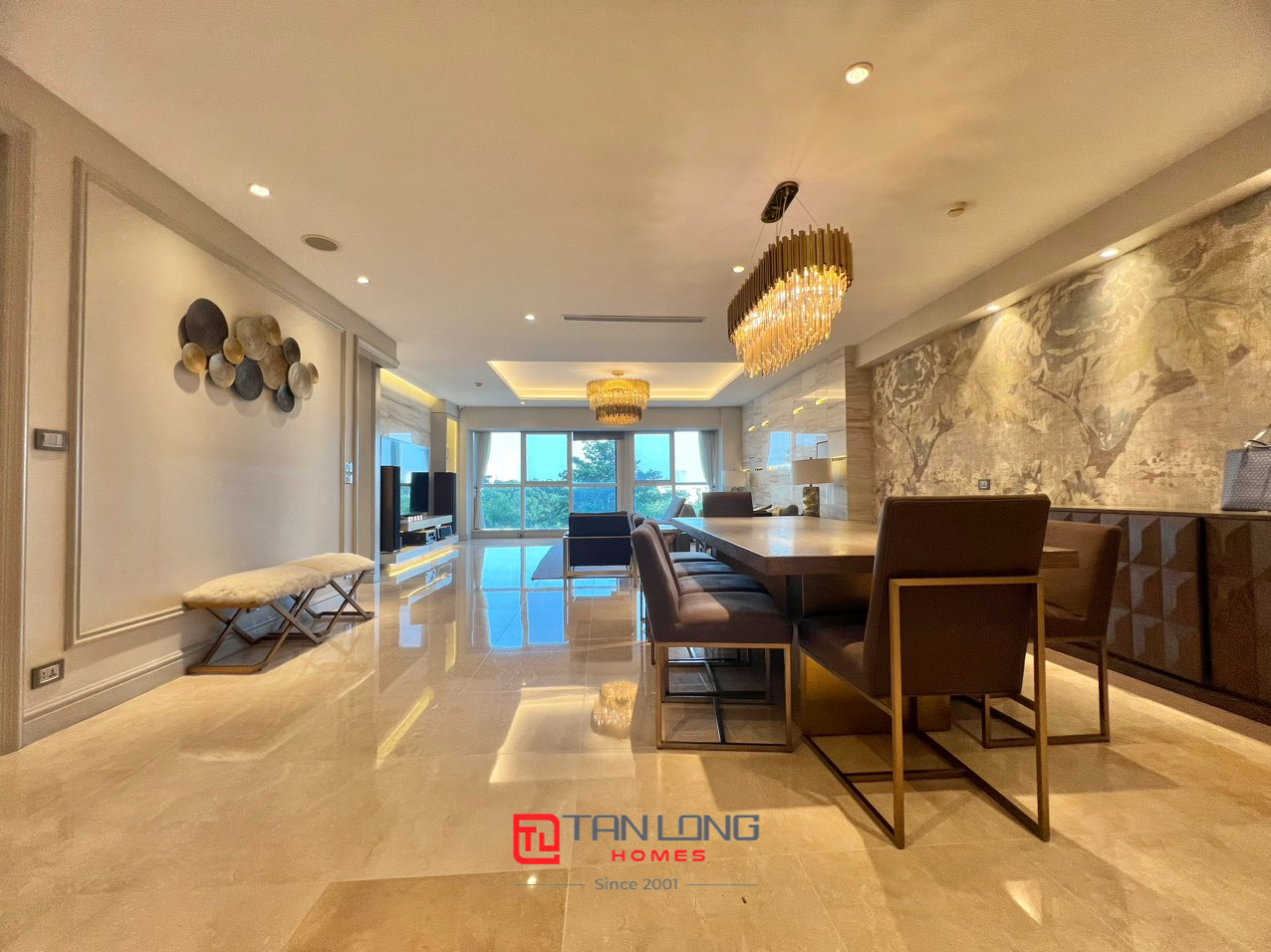 Cho thuê căn hộ cao cấp tại L1 Ciputra: 4PN/267m2 full đồ mới tầng trung view đẹp 6