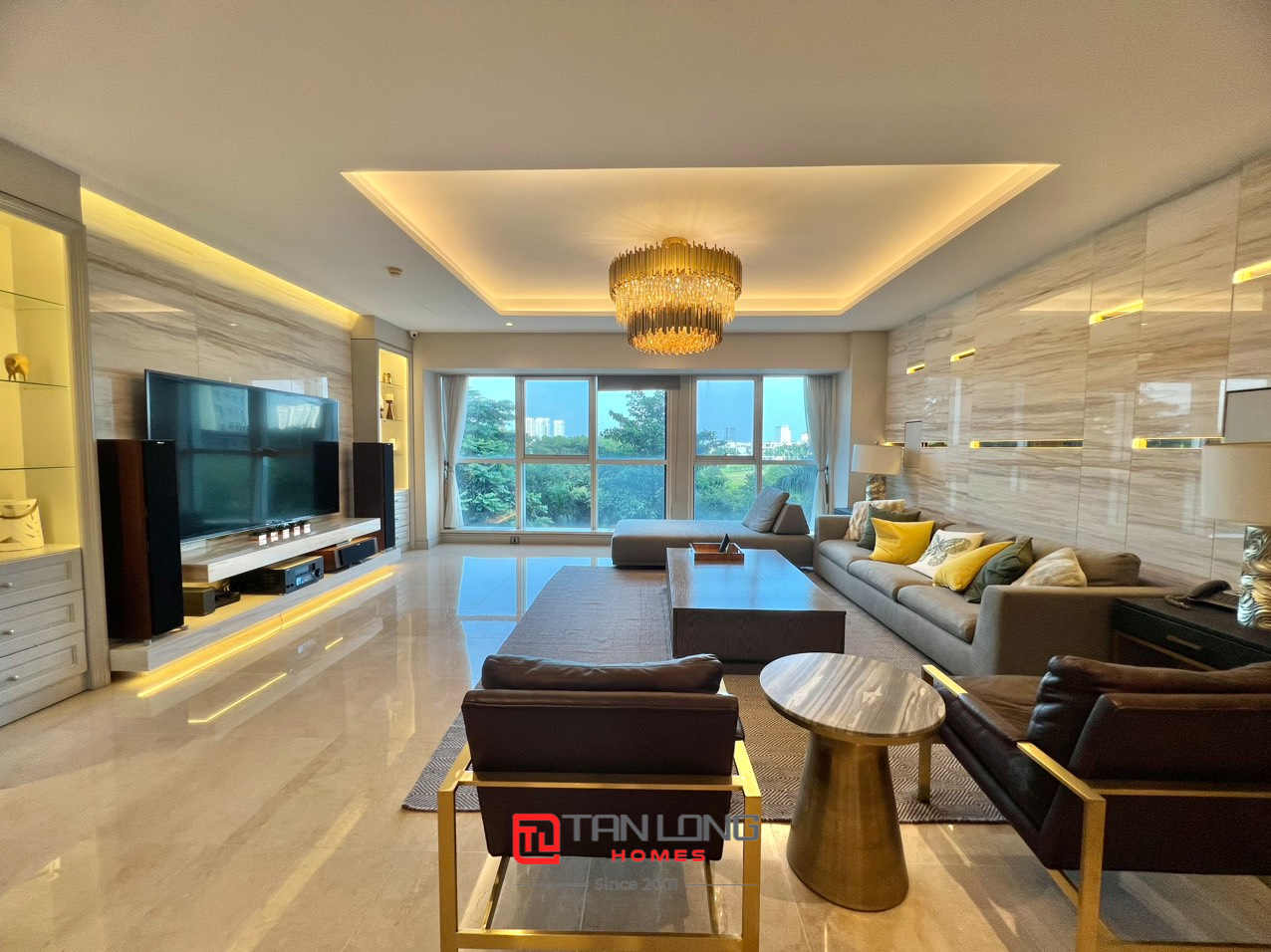 Cho thuê căn hộ cao cấp tại L1 Ciputra: 4PN/267m2 full đồ mới tầng trung view đẹp 7