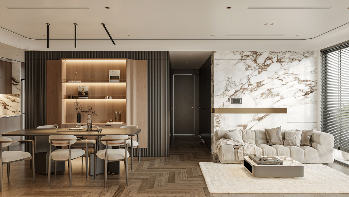 Bán căn góc hướng Nam - DT: 101.2m2 ban công kính LowE view Sông Hồng Sunshine River Park Phú Thượng