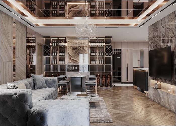 Bán căn góc shophouse thương mại hoàn thiện đẹp hướng Nam diện tích 110m2 Noble Palace Tây Thăng Long