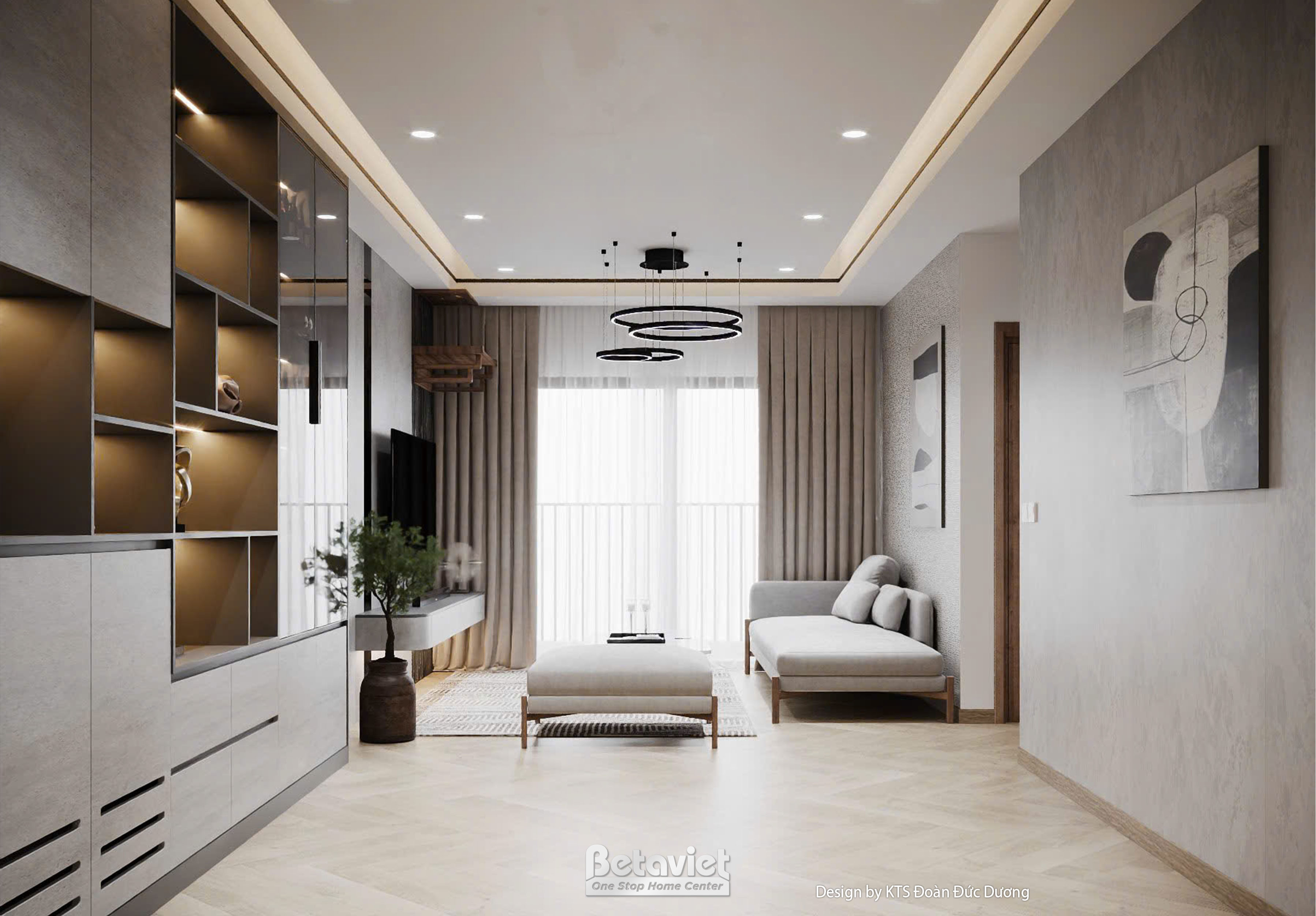 Bán căn hộ 2 ngủ hướng Đông - DT: 70m2 đồ nội thất hoàn thiện cao cấp Sunshine River Park Ciputra