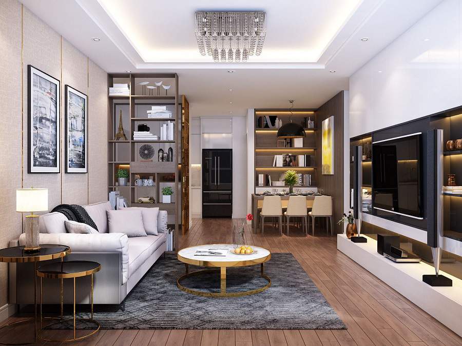 Bán căn hộ 2 phòng ngủ hướng Bắc tầng thấp SKY 3 dự án Noble Crystal Tây Hồ