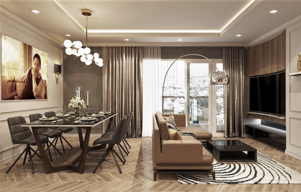 Bán căn hộ 4 phòng ngủ thấp tầng SKY 1, hướng Đông tứ trạch view nội khu Noble Crystal Tây Hồ