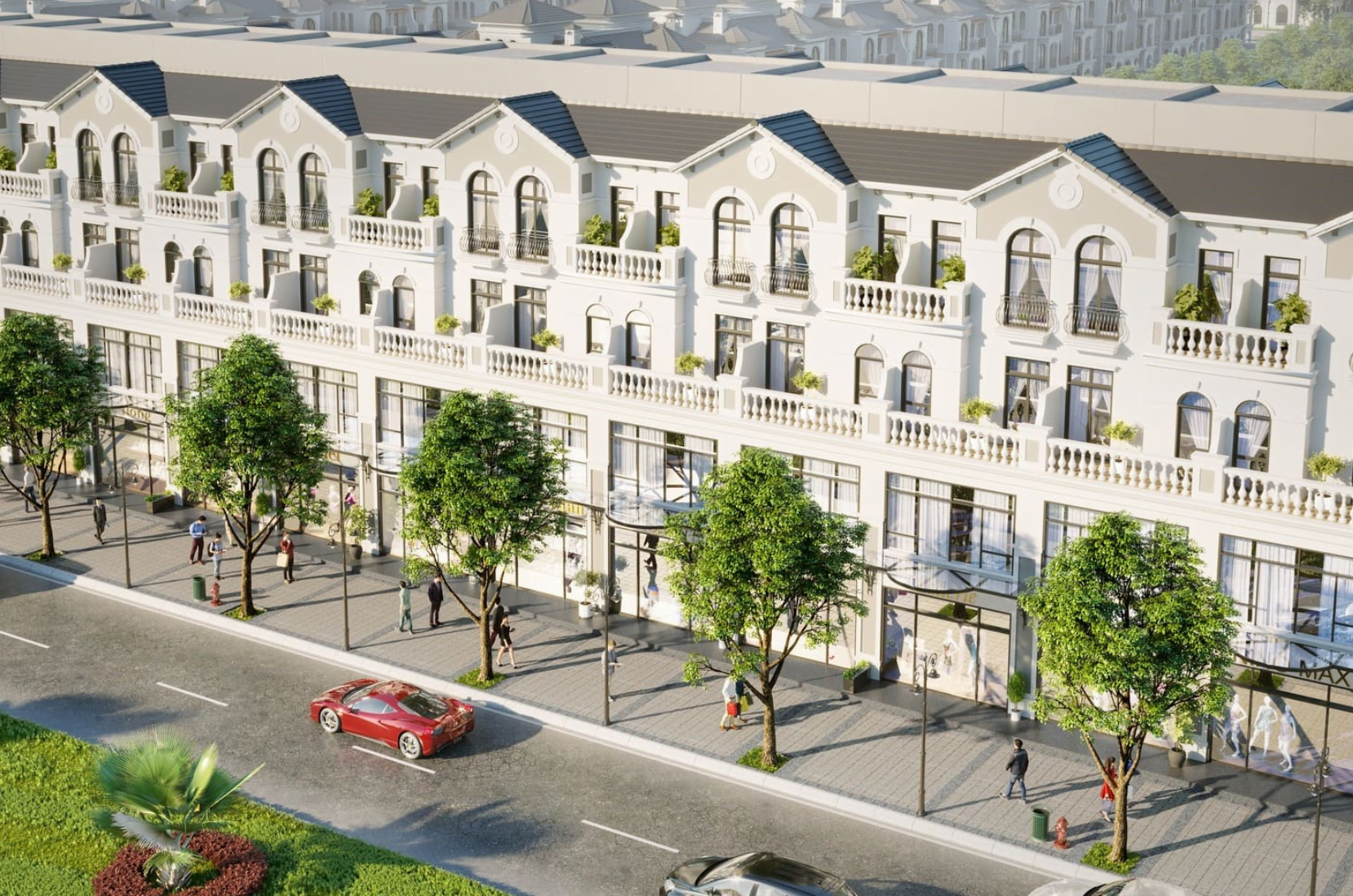 Bán căn shophouse  đồ cơ bản hướng Tây Noble Palace Tây Thăng Long