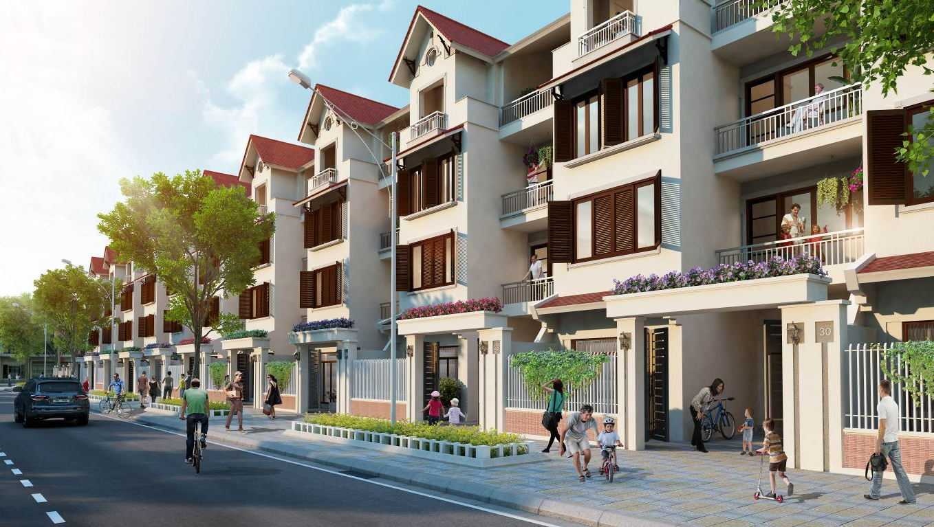 Bán shophouse  giá rẻ Noble Palace Tây Thăng Long hướng Đông Bắc