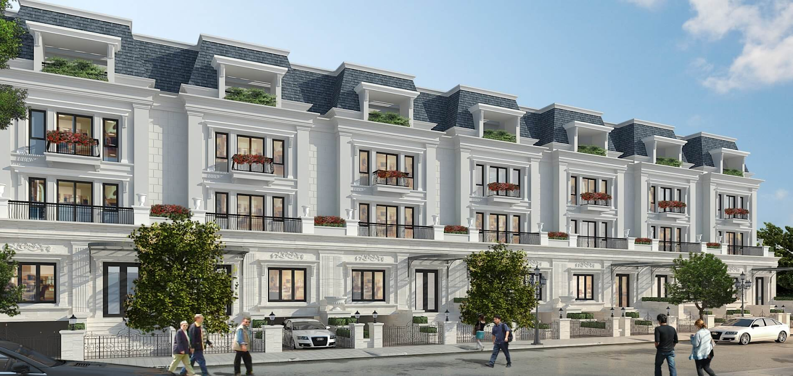 Bán shophouse Sunshine Riverside 160m2 có sổ đỏ, ngay mặt đường