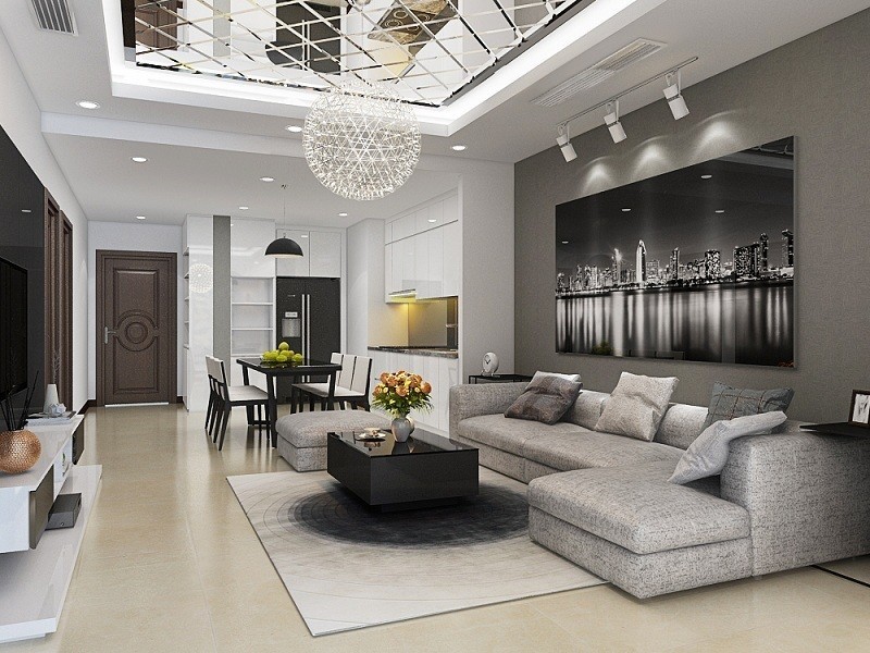 Cần bán căn hộ 4 phòng ngủ SKY 1 thấp tầng, hướng Nam tại Noble Crystal Tây Hồ