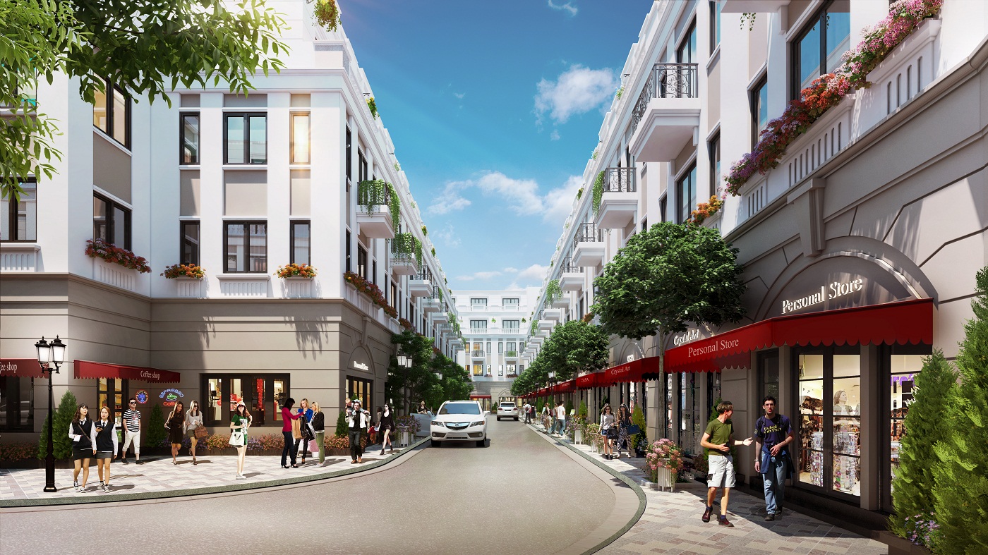 Cần bán căn shophouse đẹp nhất phân khu hướng Đông Noble Palace Tây Thăng Long