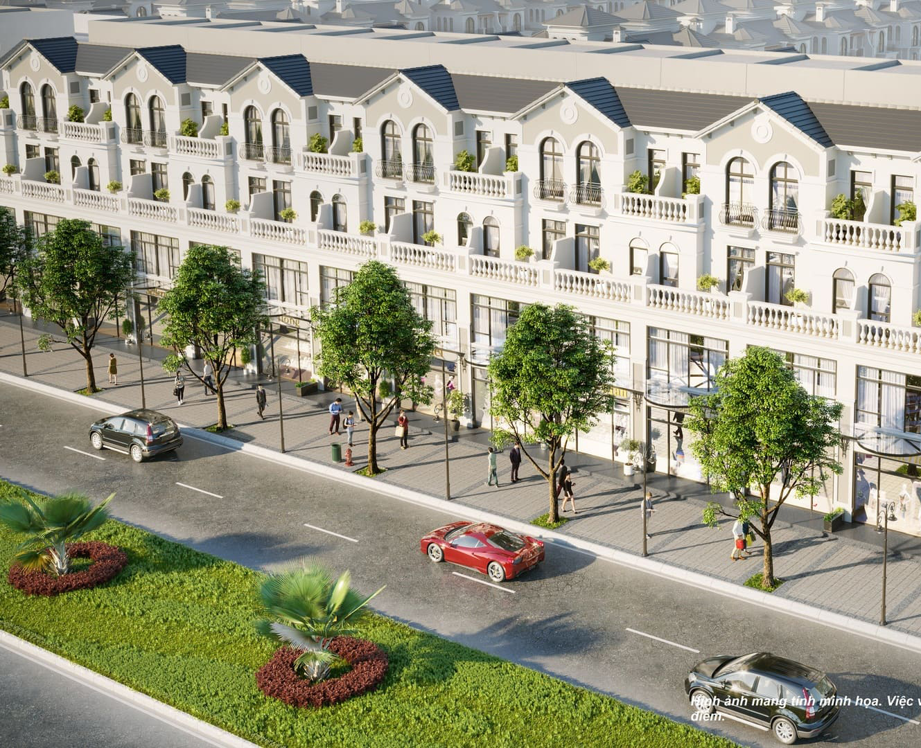 Cần mua shophouse  hướng Tây tứ trạch bàn giao thô Noble Palace Tây Thăng Long