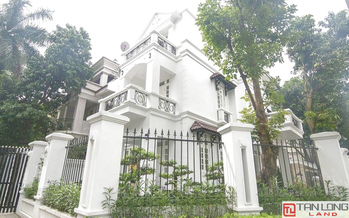 Cho thuê biệt thự khu K căn 124m2 x 3 tầng tại Ciputra Hà Nội
