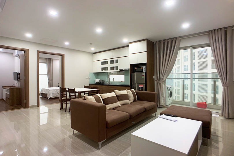 Gia đình cần cho thuê căn hộ L4 diện tích 72m2 3 phòng ngủ đủ đồ giá 700$/ 1 tháng