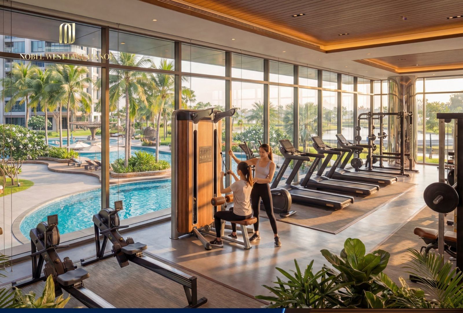 Tiện ích Noble West Lake Hanoi và chuẩn mực sống resort city giữa lòng Ciputra