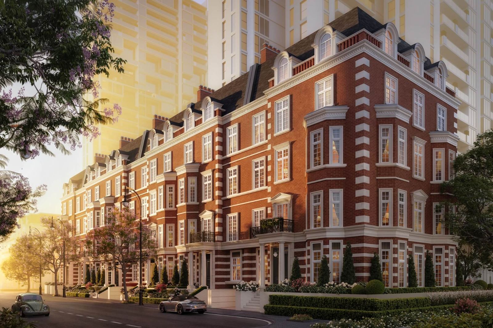 Mặt bằng thiết kế The Windsor Collection Ciputra và nghệ thuật kiến trúc đương đại trên ốc đảo sinh thái trung tâm