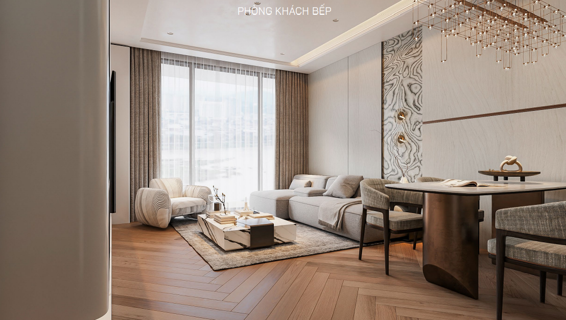 Nhà mẫu Sunshine Continental Trần Bình và không gian trải nghiệm phong cách sống London tại Mỹ Đình