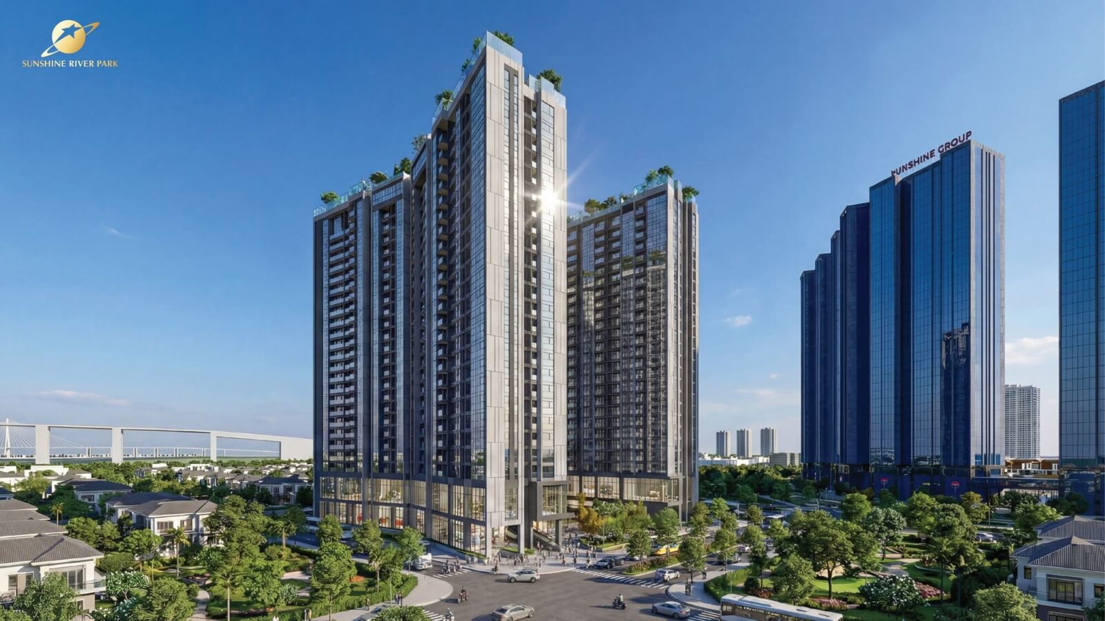 Tư vấn mua bán Sunshine River Park và chiến lược sở hữu bất động sản hàng hiệu ven sông
