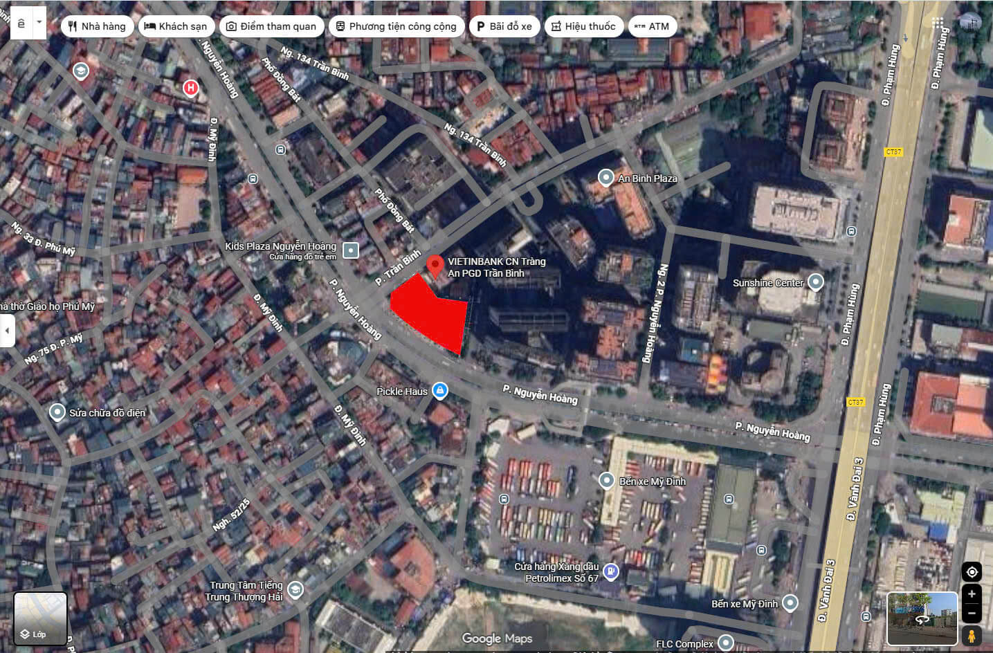 Vị trí Sunshine Continental Trần Bình và tọa độ vàng tại tâm điểm kết nối phía Tây Thủ đô