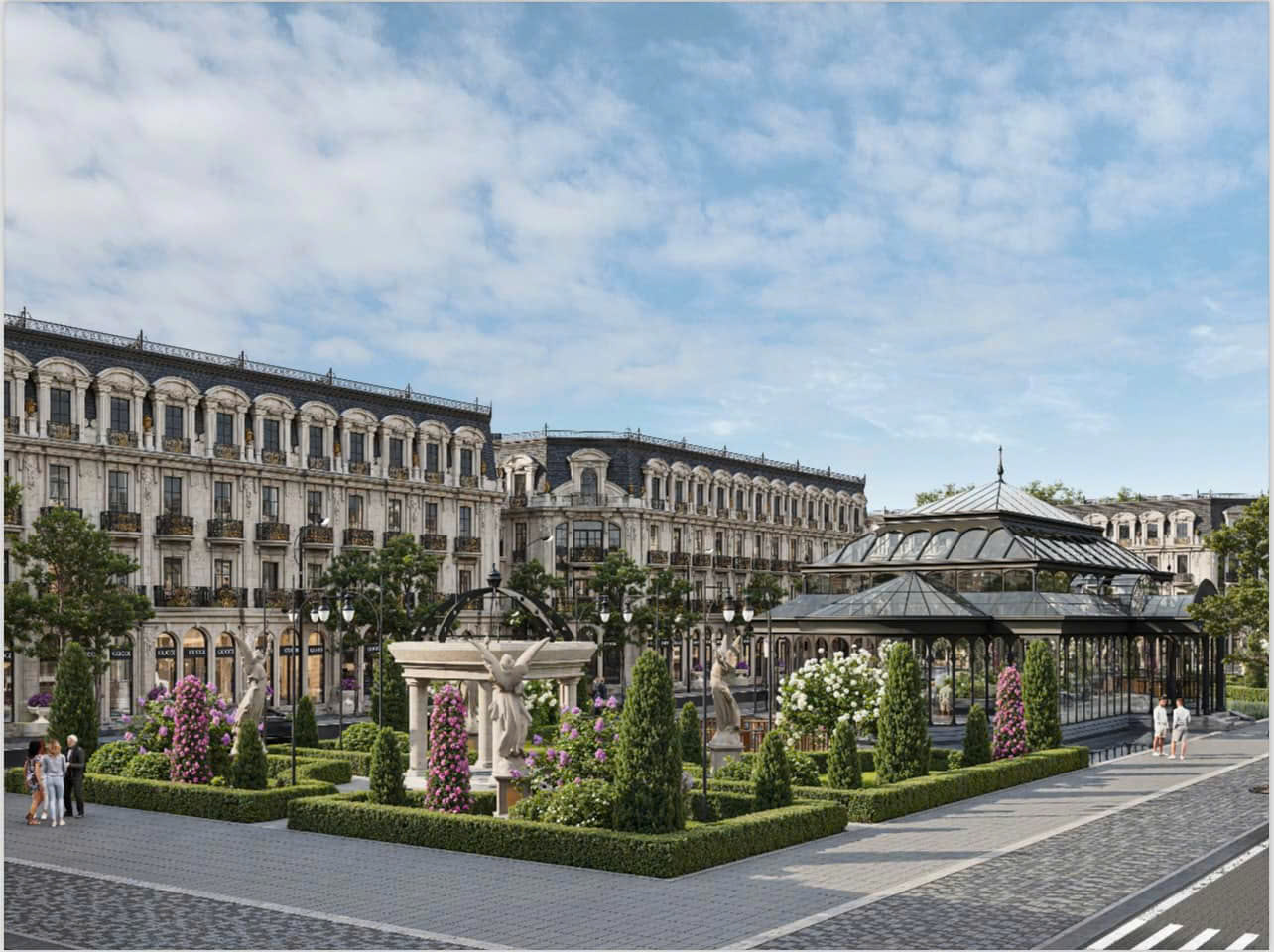 Nhà mẫu Noble Palace Tây Thăng Long Đan Phượng